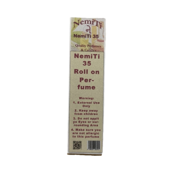NemiTi 35 Roll on Fine Fragrance Perfume Oil 10 ml - Inspired by CK Euphoria for Women